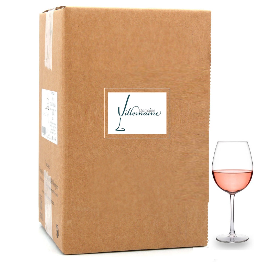 BIB 3L - Rosé - Domaine Villemaine - Pineau Aunis Touraine