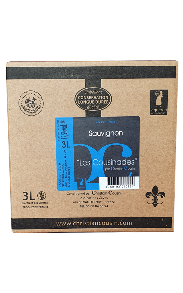 BIB 3L - Blanc - Domaine Fiervaux - Sauvignon