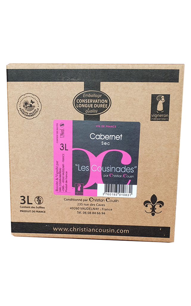 BIB 3L - Rosé - Domaine Fiervaux - Cabernet sec