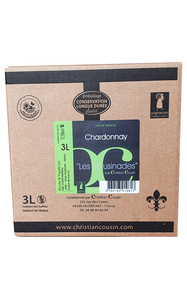 BIB 3L - Blanc - Domaine Fiervaux - Chardonnay