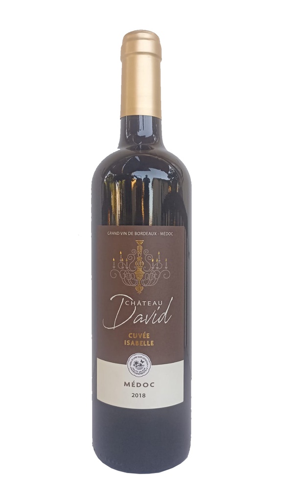 Bt 75 cl - Rouge - Château David - Cuvée Isabelle 2018 - Médoc