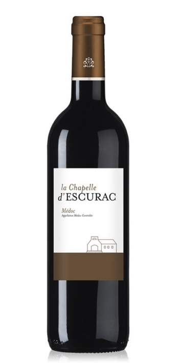 Bt 75 cl - Rouge - Chapelle d'Escurac 2018 - Médoc