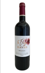 [3760262590103] Bt 75 cl - Rouge - La Fleur de David 2020 - Médoc