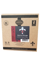 [3760193010848] BIB 3L - Rouge - Domaine Fiervaux - Saumur